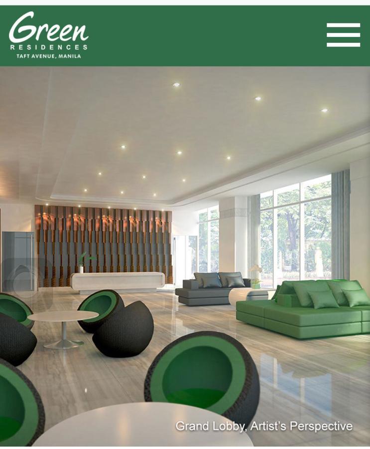 Stays At Green Residences 1 Studio Room Couples Bed With Complimentary Breakfast For 2 Manilla Buitenkant foto